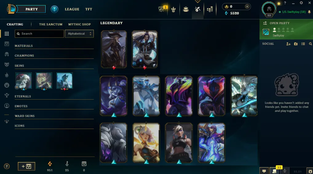 ⭐ME⭐Silver 💎15 Skin 🔥 Aged Account +1 Year